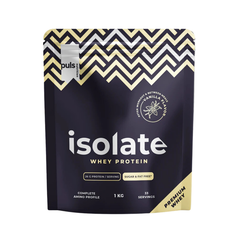Isolate, 1000 g-Herakonsentraatti-PULS-Vanilla-Aminopörssi