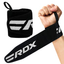 RDX W2 Powerlifting Wrist Wraps BLACK-GYM ACCESSORIES-RDX-Standard Size-Aminopörssi