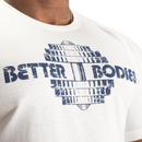 Recruit Tee, White-Miesten T-paita-Better Bodies-S-Aminopörssi