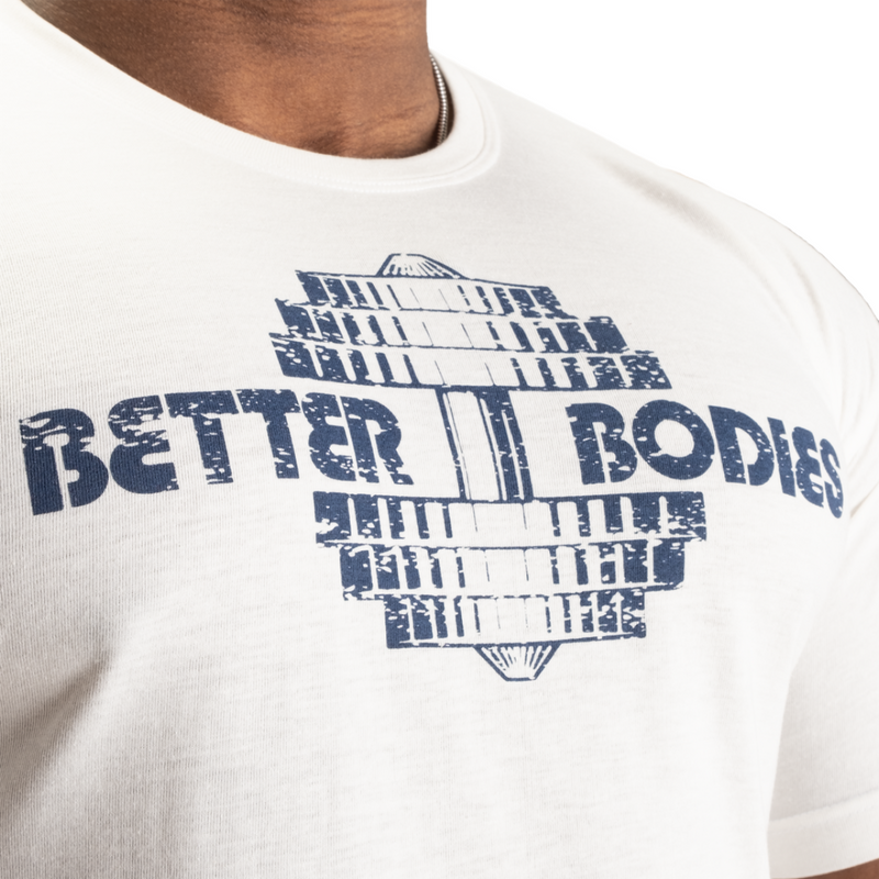 Recruit Tee, White-Miesten T-paita-Better Bodies-S-Aminopörssi