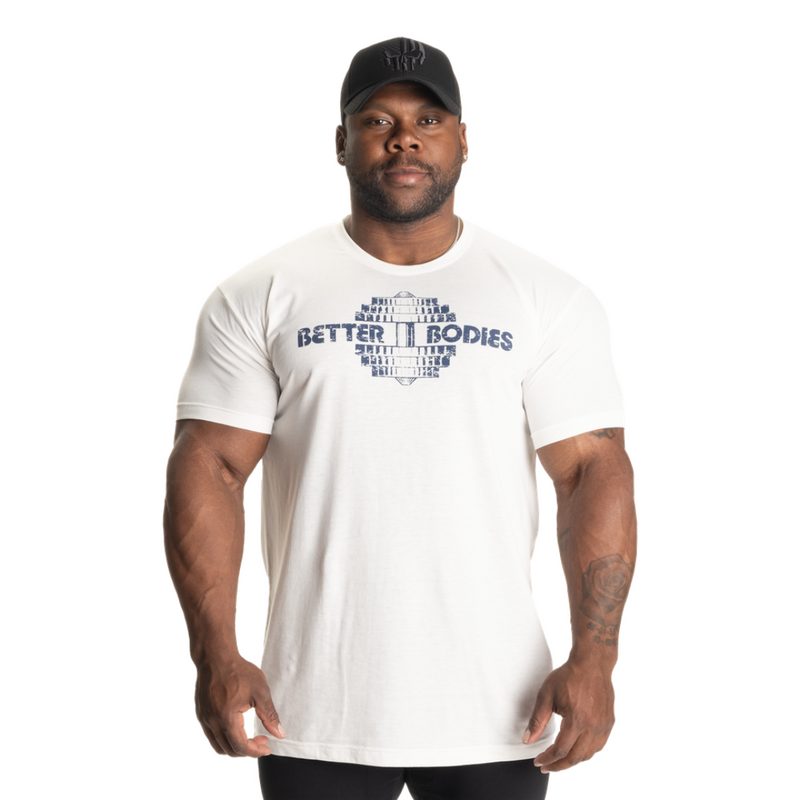 Recruit Tee, White-Miesten T-paita-Better Bodies-S-Aminopörssi