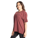 Better Bodies Relentless Ovrsz Tee, Washed Maroon-Naisten paita-Better Bodies-S-Aminopörssi