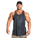 Gasp Skull T-back, Washed Black-Miesten hihattomat paidat-GASP-M-Aminopörssi