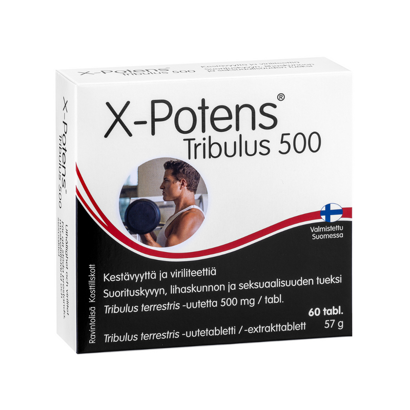 X-Potens® Tribulus 500, 60 tabl.-Testoboosteri-Hankintatukku-Aminopörssi