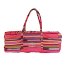 Yoga-Mad Striped Powerloom Yoga Kit Bag, Pink-Joogamattokassi-Yoga-Mad-Aminopörssi