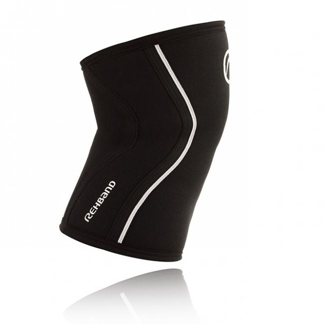 Rx Knee Sleeve 5 mm Black-Rehband-S-Aminopörssi