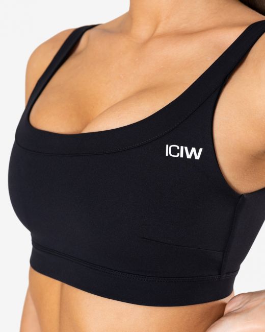 Nimble Sports Bra, musta-ICANIWILL-XS-Aminopörssi