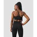 Define Seamless Scrunch Sports Bra, Black-Naisten urheiluliivit-ICANIWILL-XS-Aminopörssi
