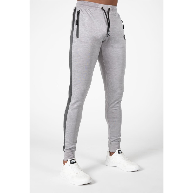 Sullivan Track Pants, Gray-Miesten housut-Gorilla Wear-S-Aminopörssi