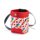 Sport Chalk Bag, Retro Stripe True Red-Mankkapussi-Moon Climbing-HiRock