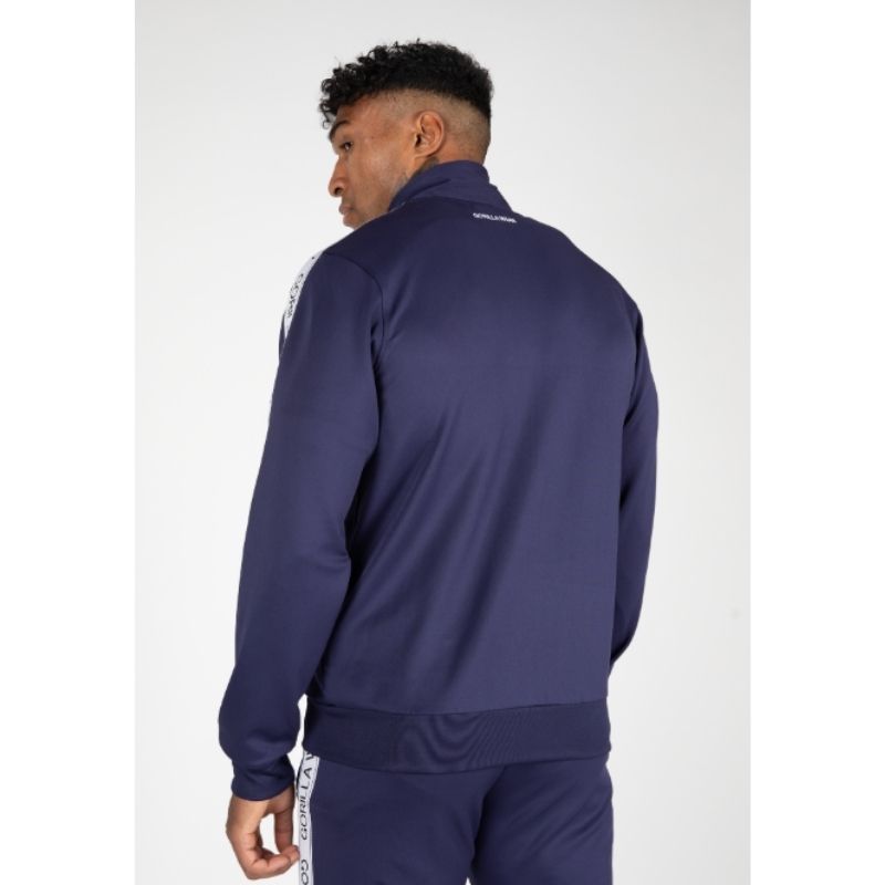 Delaware Track Jacket Navy-Miesten takit-Gorilla Wear-S-Aminopörssi