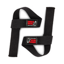Non-Padded Lifting Straps - Black-Vetoremmi-Gorilla Wear-Aminopörssi