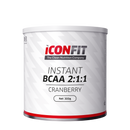 Instant BCAA 2:1:1, 300g-BCAA-ICONFIT-Cranberry-Aminopörssi