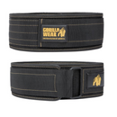4 Inch Nylon Lifting Belt, black/gold-Nostovyö-Gorilla Wear-S/M-Aminopörssi