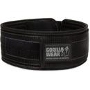 4 Inch Nylon Lifting Belt, black/gray-Nostovyö-Gorilla Wear-S/M-Aminopörssi