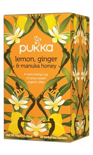 Lemon, ginger & manuka honey tee-Pukka-Aminopörssi