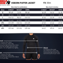 Osborn Puffer Jacket - Black-Miesten takit-Gorilla Wear-S-Aminopörssi