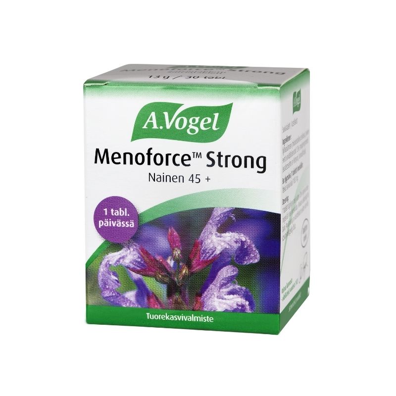 Menoforce Strong, 30 tabl.-Salviatabletti-A.Vogel-Aminopörssi