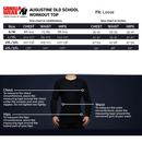 Augustine Old School Workout Top, black/red-Miesten T-paita-Gorilla Wear-S/M-Aminopörssi