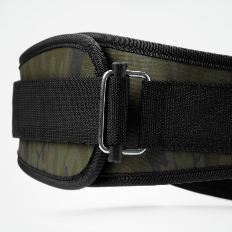 Camo Gym Belt, Green Camo-Nostovyö-Better Bodies-XS-Aminopörssi