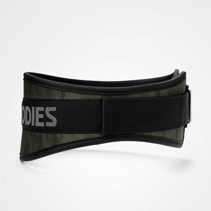 Camo Gym Belt, Green Camo-Nostovyö-Better Bodies-XS-Aminopörssi