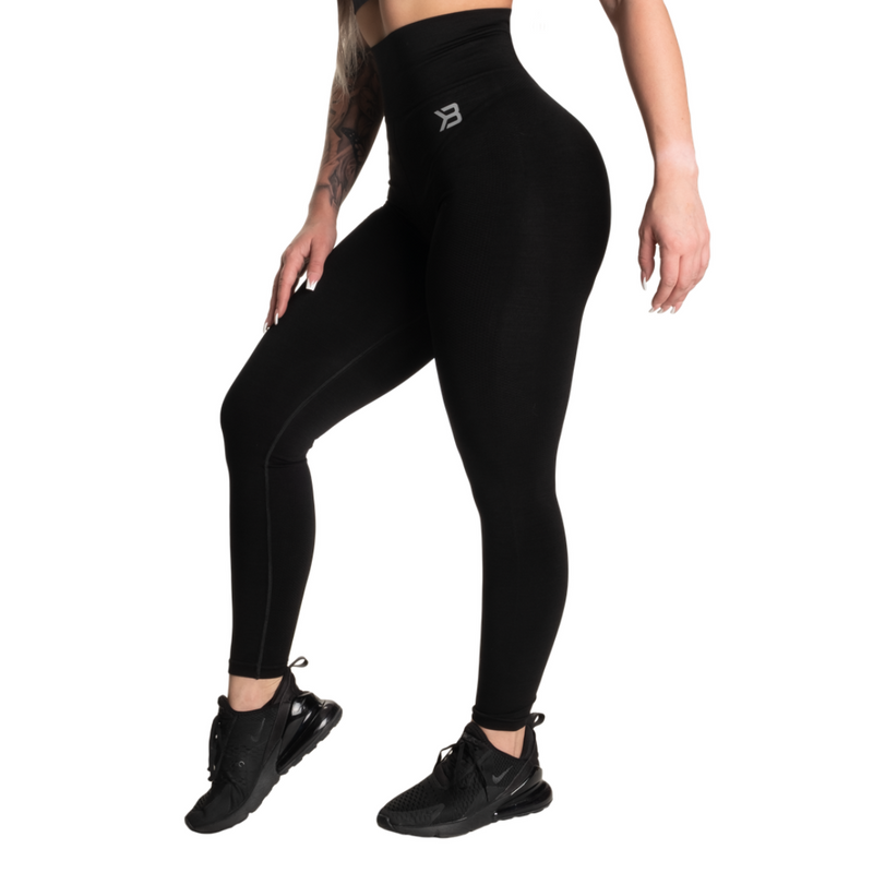 Rockaway Leggings, black melange-Naisten trikoot ja leggingsit-Better Bodies-XS-Aminopörssi