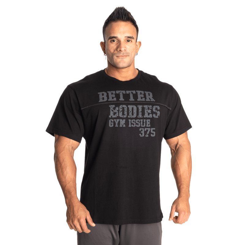 Union Original Tee, black-Miesten T-paita-Better Bodies-S-Aminopörssi