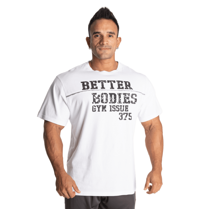 Union Original Tee, white-Miesten T-paita-Better Bodies-S-Aminopörssi