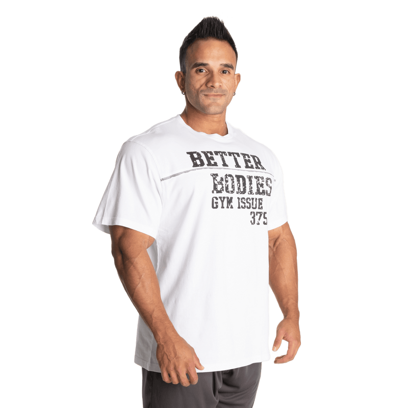 Union Original Tee, white-Miesten T-paita-Better Bodies-S-Aminopörssi