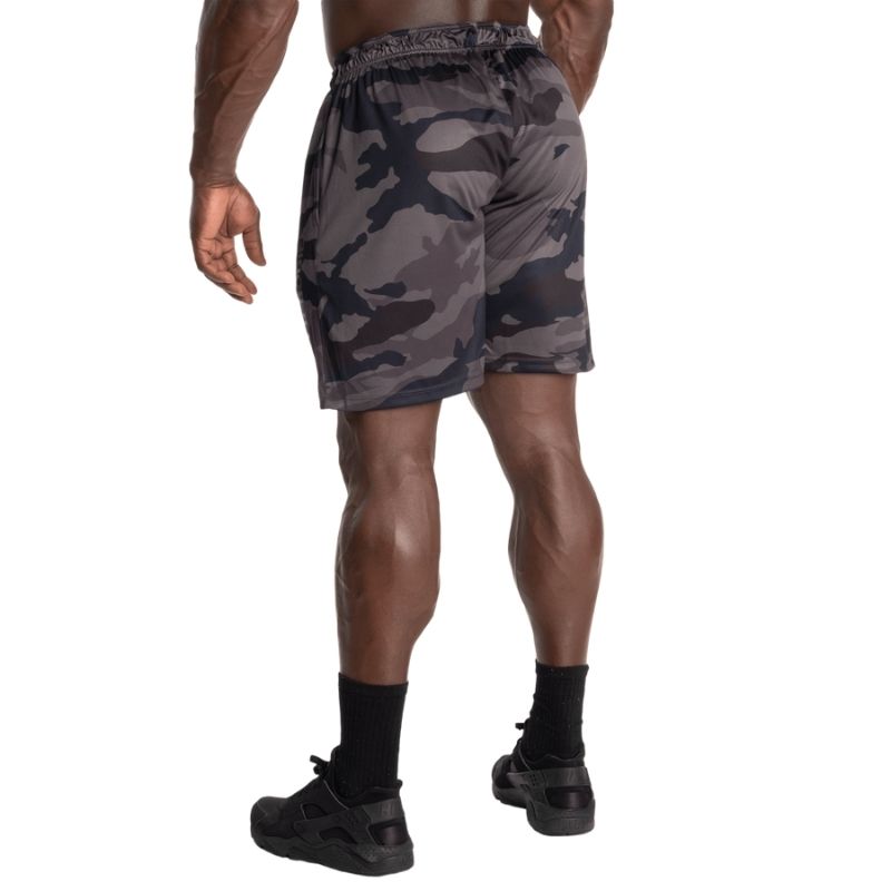 Loose function shorts, dark camo-Miesten shortsit-Better Bodies-S-Aminopörssi