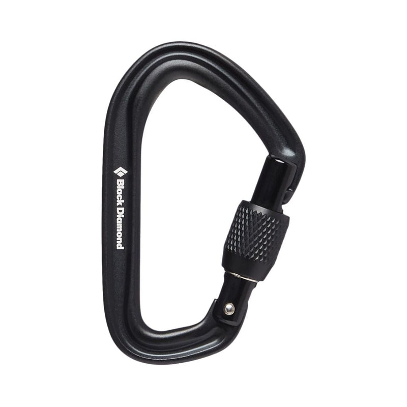 Hotforge Screwgate Carabiner, Black-Sulkurengas-Black Diamond-HiRock