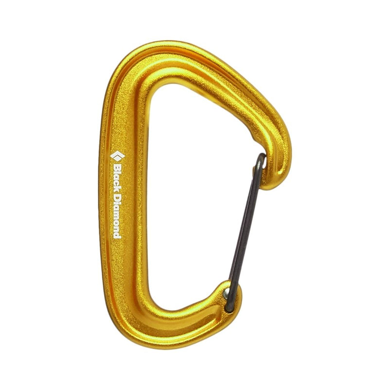 Miniwire Carabiner, Yellow-Sulkurengas-Black Diamond-HiRock