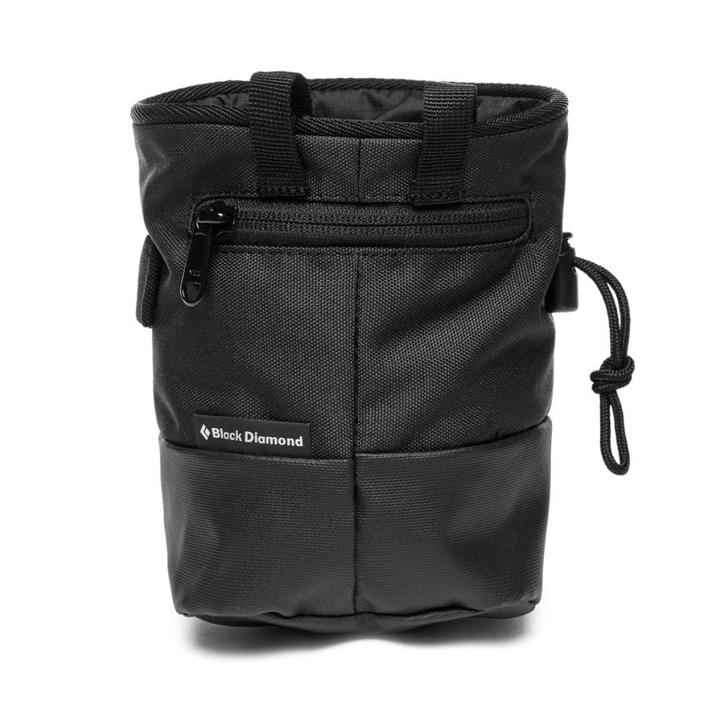 Mojo Zip Chalk Bag, Black-Mankkapussi-Black Diamond-HiRock