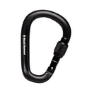 Pearlock Screwgate Carabiner, Black-Sulkurengas-Black Diamond-HiRock