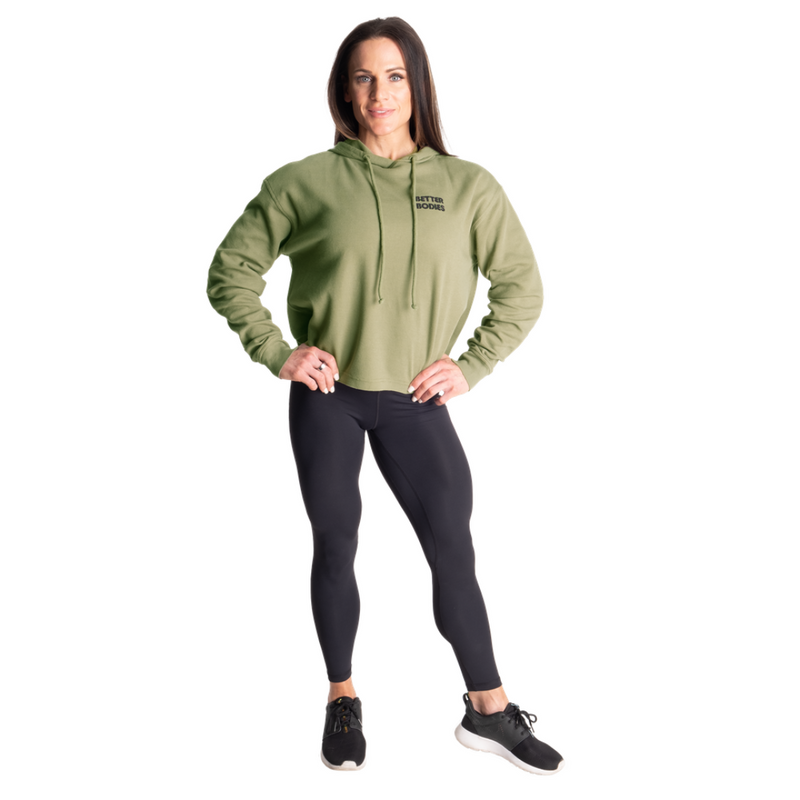 Empowered Thermal Sweater, Washed Green-Naisten lyhythihaiset ja topit-Better Bodies-XS-Aminopörssi