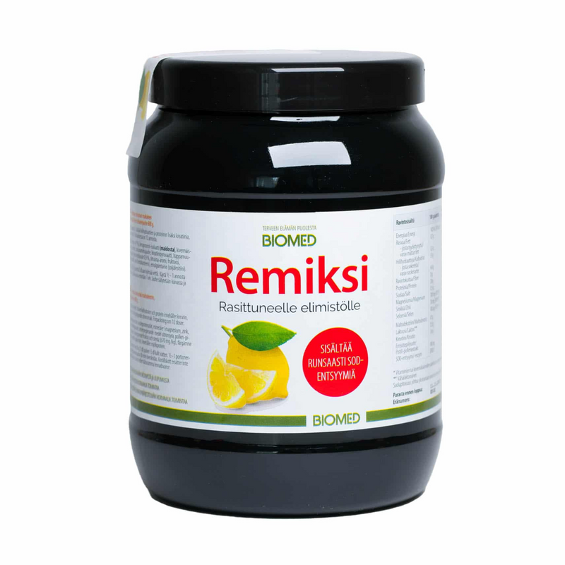 Remiksi, 1200 g-Palautusjuoma-Biomed-Aminopörssi