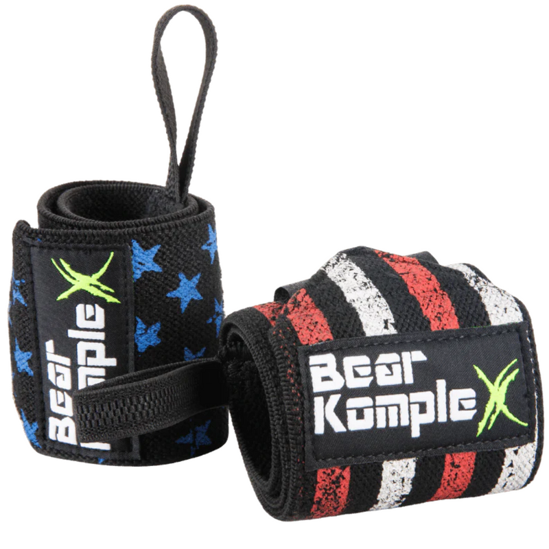 Wrist Wrap, Stars & Stripes-Ranneside-Bear Komplex-Aminopörssi