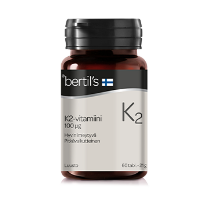 K-vitamiini, 60 tabl.-K-vitamiini-Bertil's-Aminopörssi