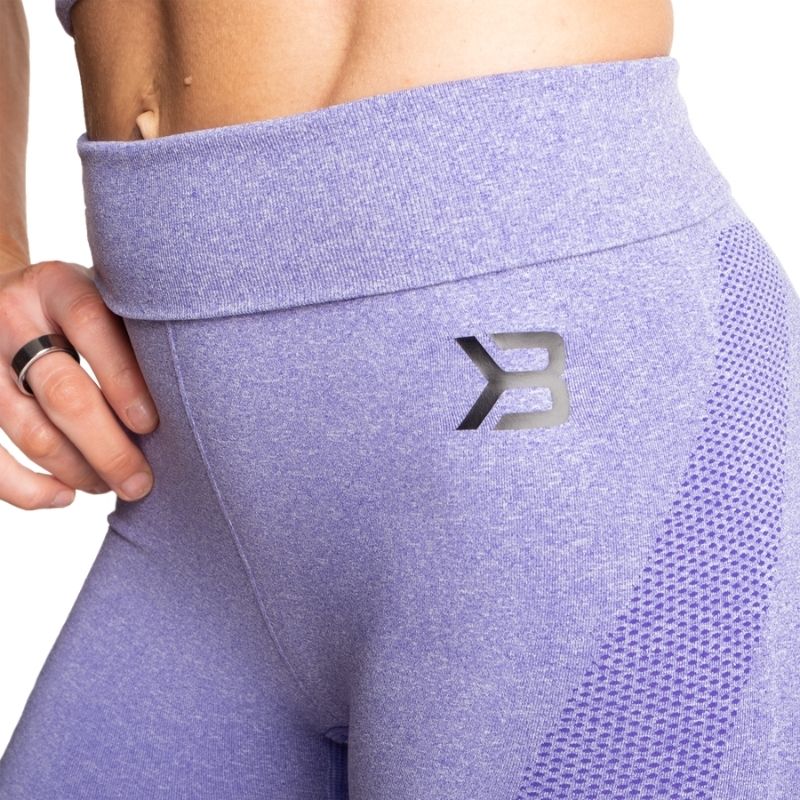 Rockaway Leggings, Athletic Purple Melange-Naisten trikoot ja leggingsit-Better Bodies-XS-Aminopörssi