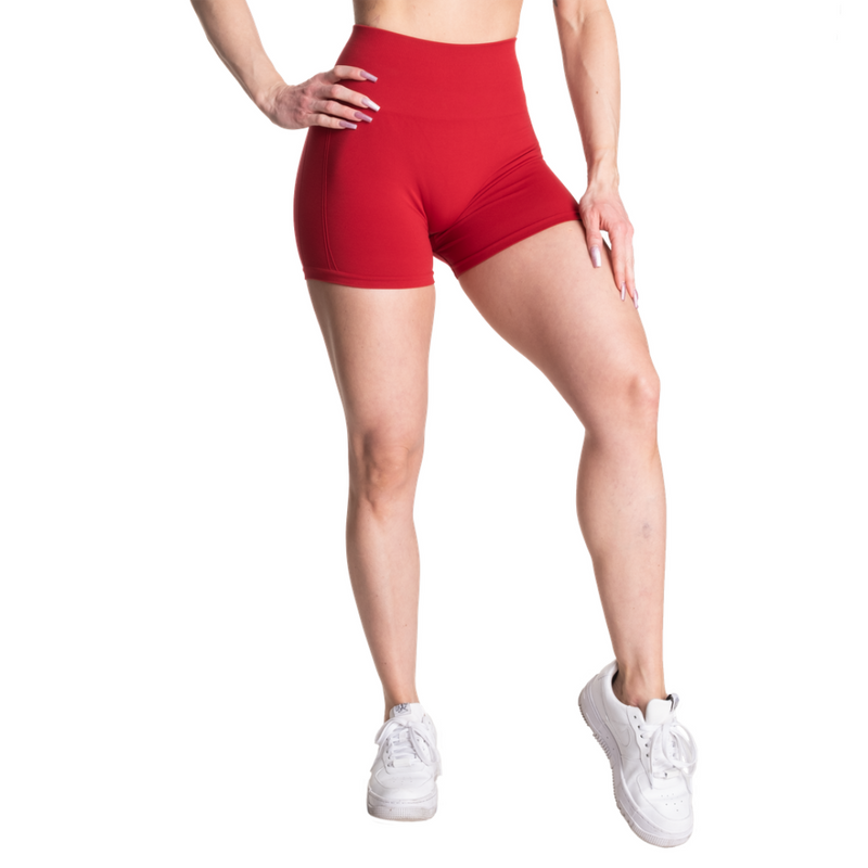 Scrunch Shorts, Red-shortsit-Better Bodies-XS-Aminopörssi