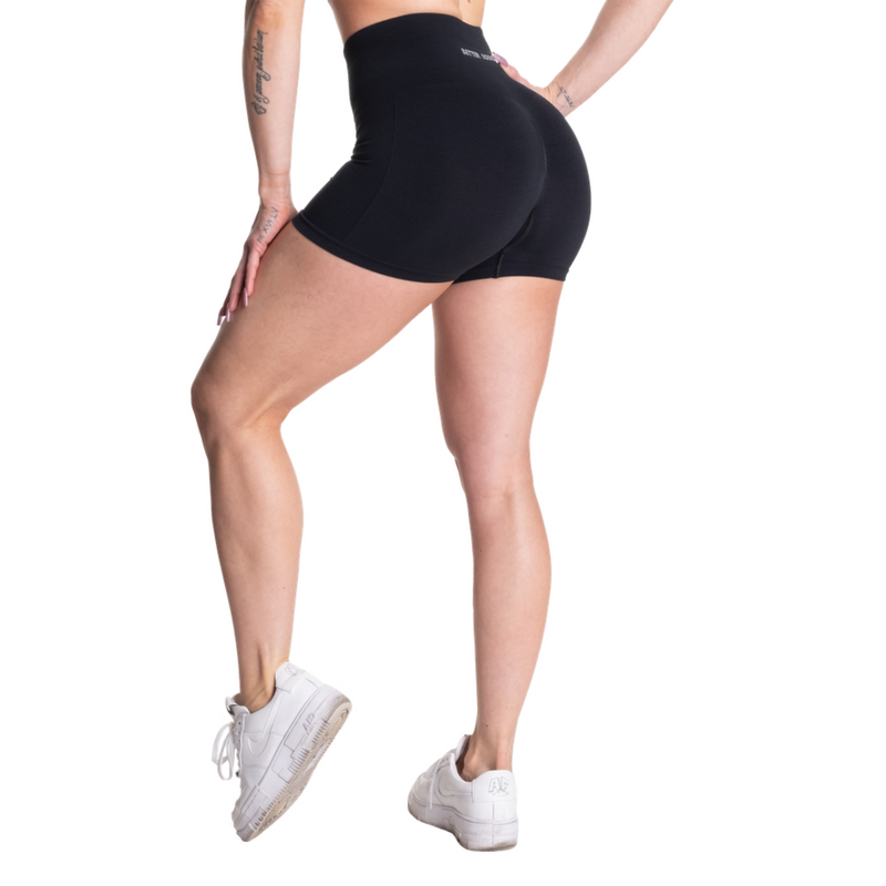 Scrunch Shorts, Black-shortsit-Better Bodies-XS-Aminopörssi