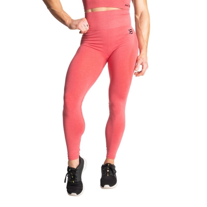 Rockaway Leggings, Chili Red Melange-Naisten trikoot ja leggingsit-Better Bodies-XS-Aminopörssi