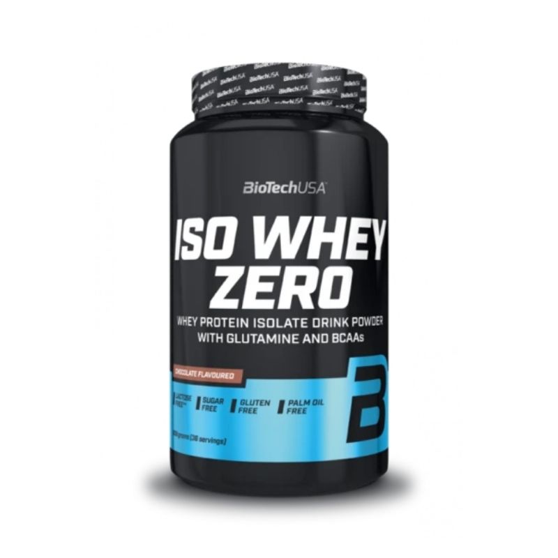 Iso Whey Zero lactose free, 908 g-Heraproteiini-isolaatti-BioTechUSA-Suklaa-Aminopörssi