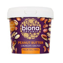Peanut Butter Crunchy, 1 kg-Levite-Biona-Aminopörssi