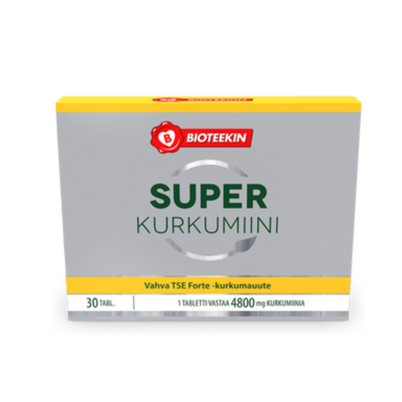 Super Kurkumiini, 30 tabl.-Nivelten hyvinvointi-Bioteekki-Aminopörssi