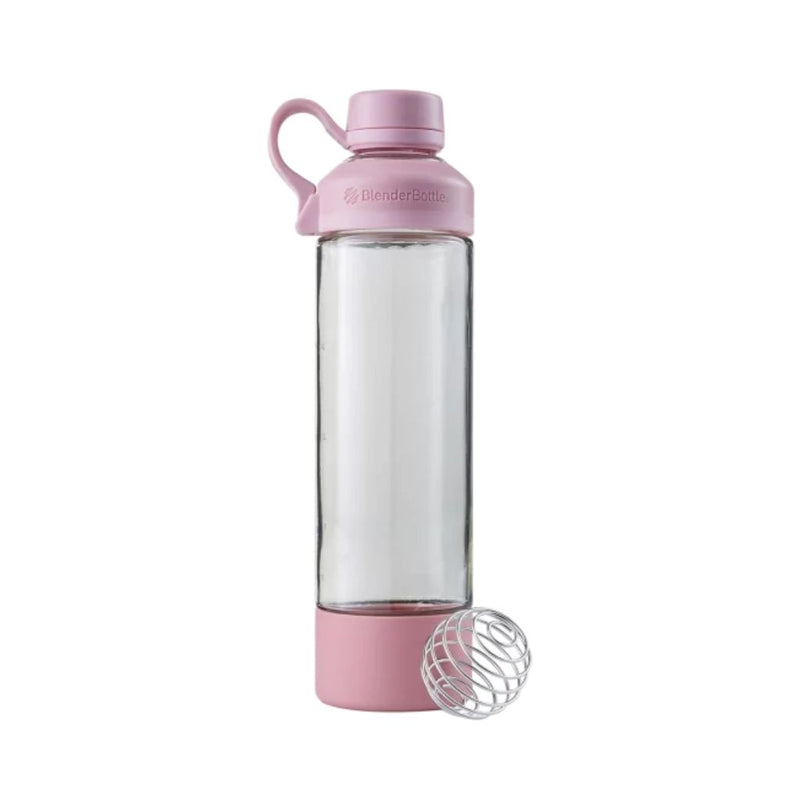 Mantra™ lasinen shakeri/juomapullo 600 ml, Rosé Pink-Lasipullo-BlenderBottle-Aminopörssi
