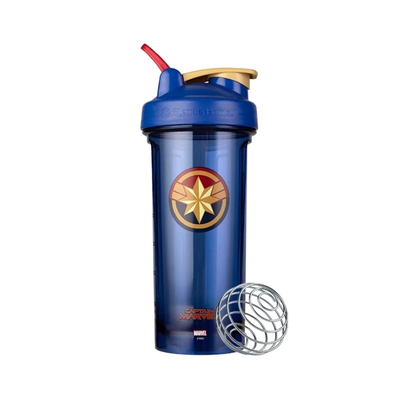 Pro28 Marvel® Captain Marvel shakeri 820 ml-Juomapullo/shakeri-BlenderBottle-Aminopörssi