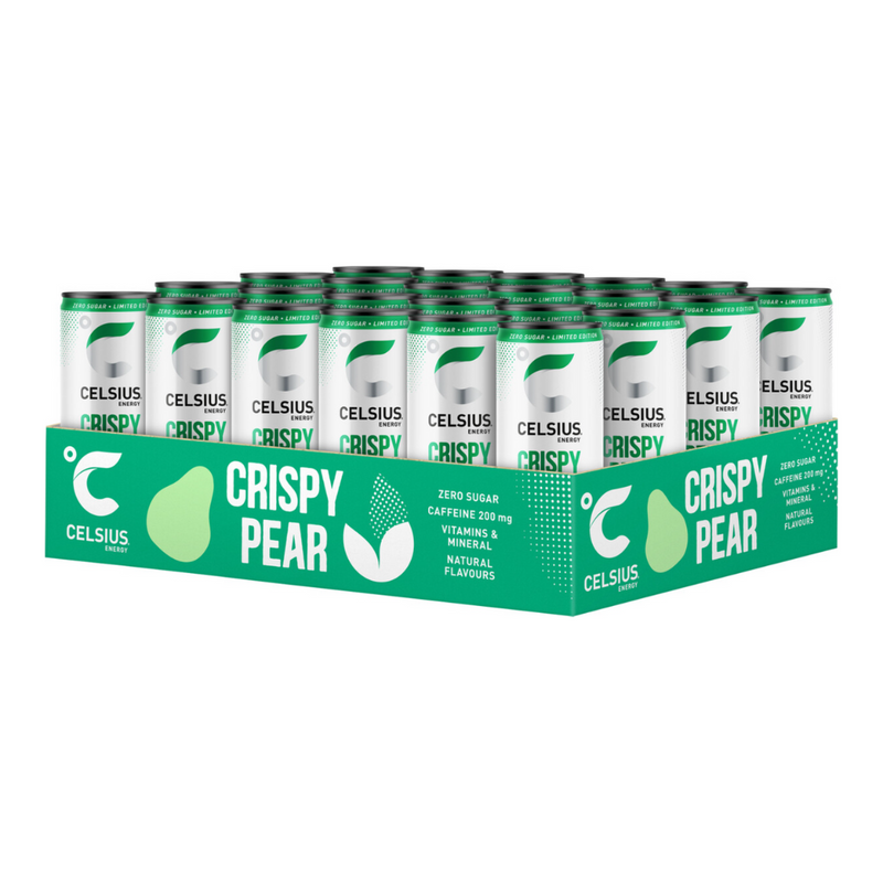 Celsius Energiajuoma, 24 x 355 ml-Energiajuoma-Celsius-Crispy Pear (Limited Edition)-Aminopörssi