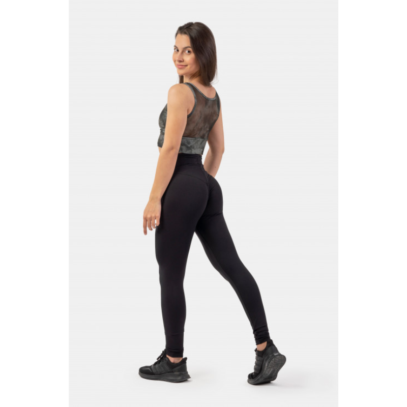 Classic High-Waist Performance Leggings 403 black-Naisten trikoot ja leggingsit-Nebbia-S-Aminopörssi