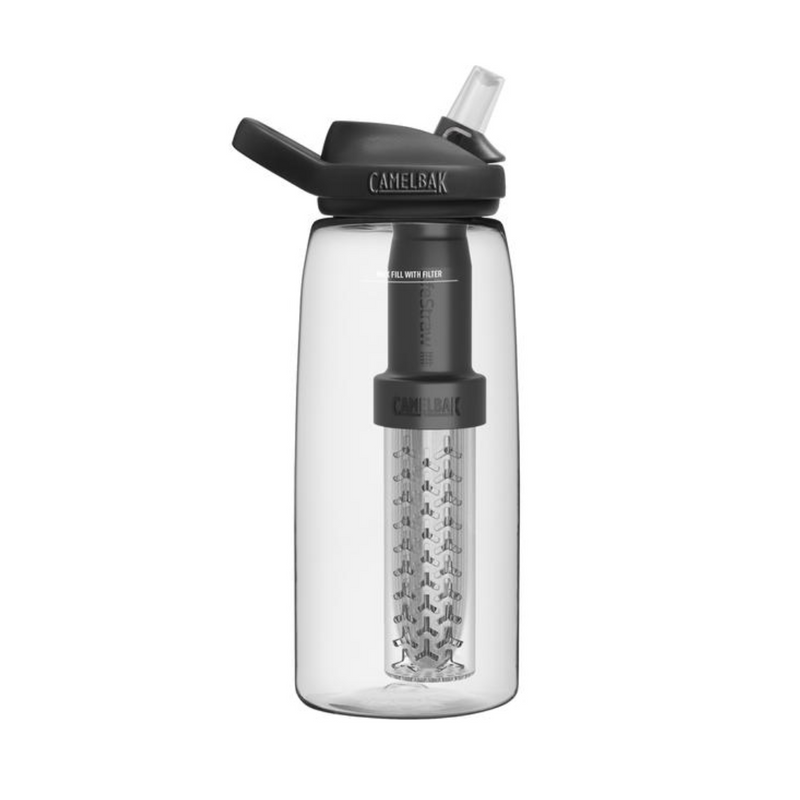 Eddy+ 1 l LifeStraw Clear-Juomapullo-Camelbak-Clear-Aminopörssi